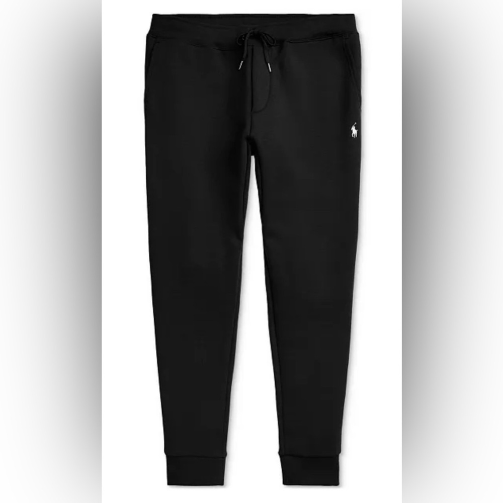 Polo Ralph Lauren Double Knit Jogger Sweatpants Black XXL NWT